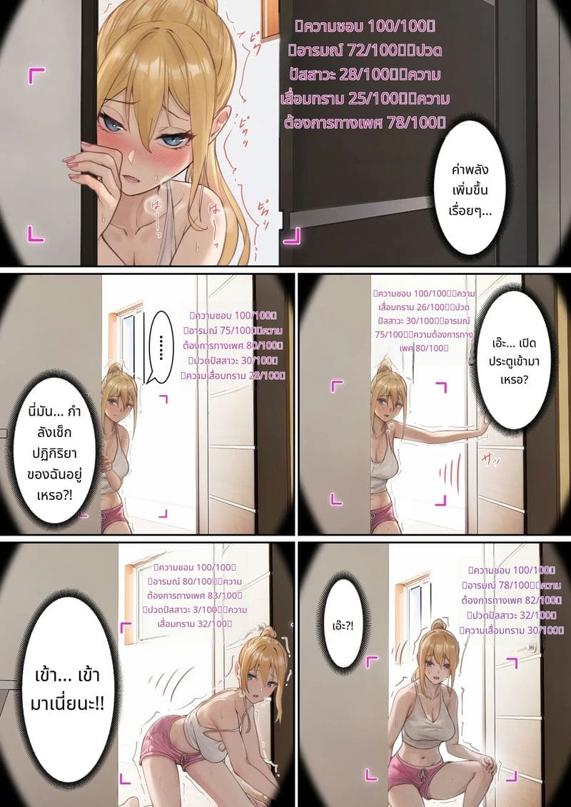 แว่นตาที่มองเห็นค่าความเงี่ยนของน้องสาว